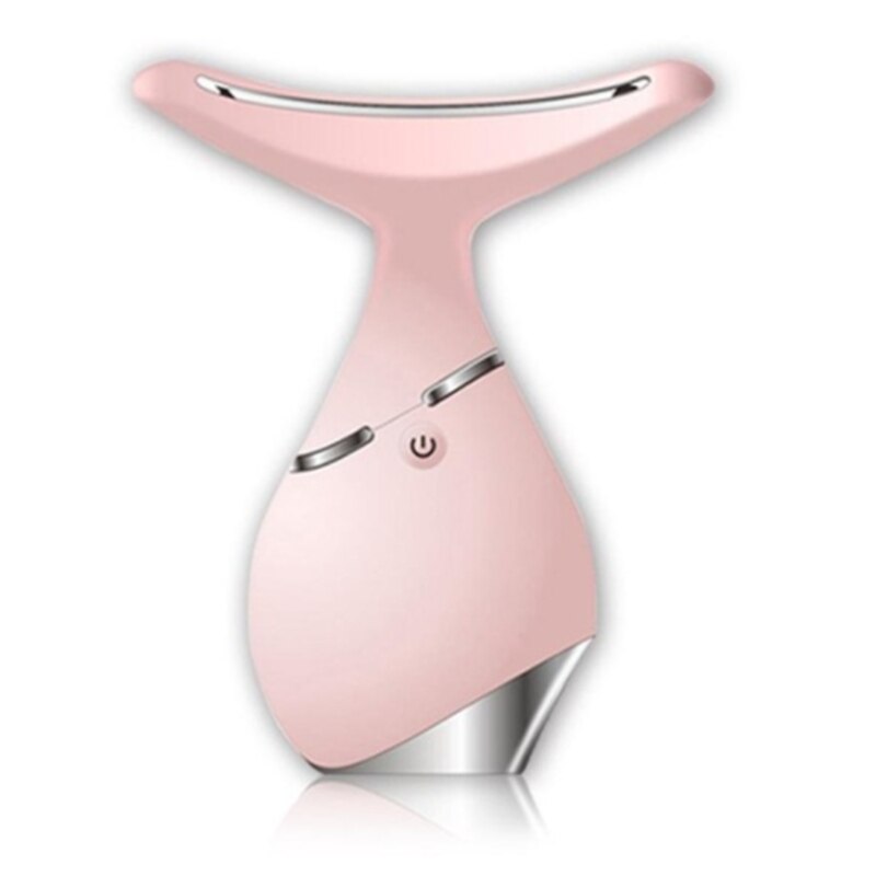 Hals Care Anti-Rimpel Schoonheid Apparaat Nek E Schoonheid Hals Apparaat Multifunctionele Praktische Zorg Apparaat: Pink