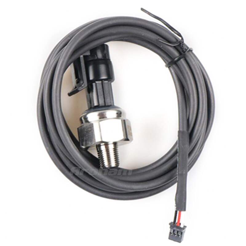 Obd Meter Lcd 74mm Turbo Speed Volts Water Oil Temp Fuel Pressure Rpm Air Fuel Ratio With Sensor: Fuel pressure sensor
