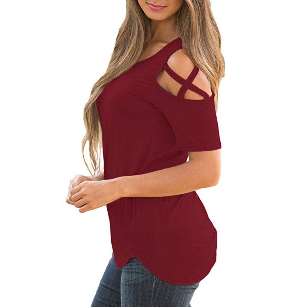 Vrouwen Casual Korte Mouwen Gladiatorschoen Koude Schouder T-shirts Verpleging Top Borstvoeding Kleding Zwangerschap T-shirt Ropa Embarazada