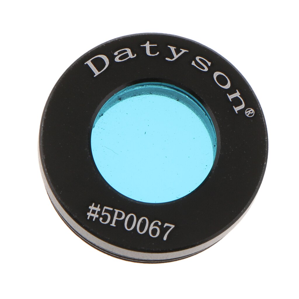 0.965 Inch Telescope Eyepiece Color Filter for Moon Lunar Planet Nebula # 80A