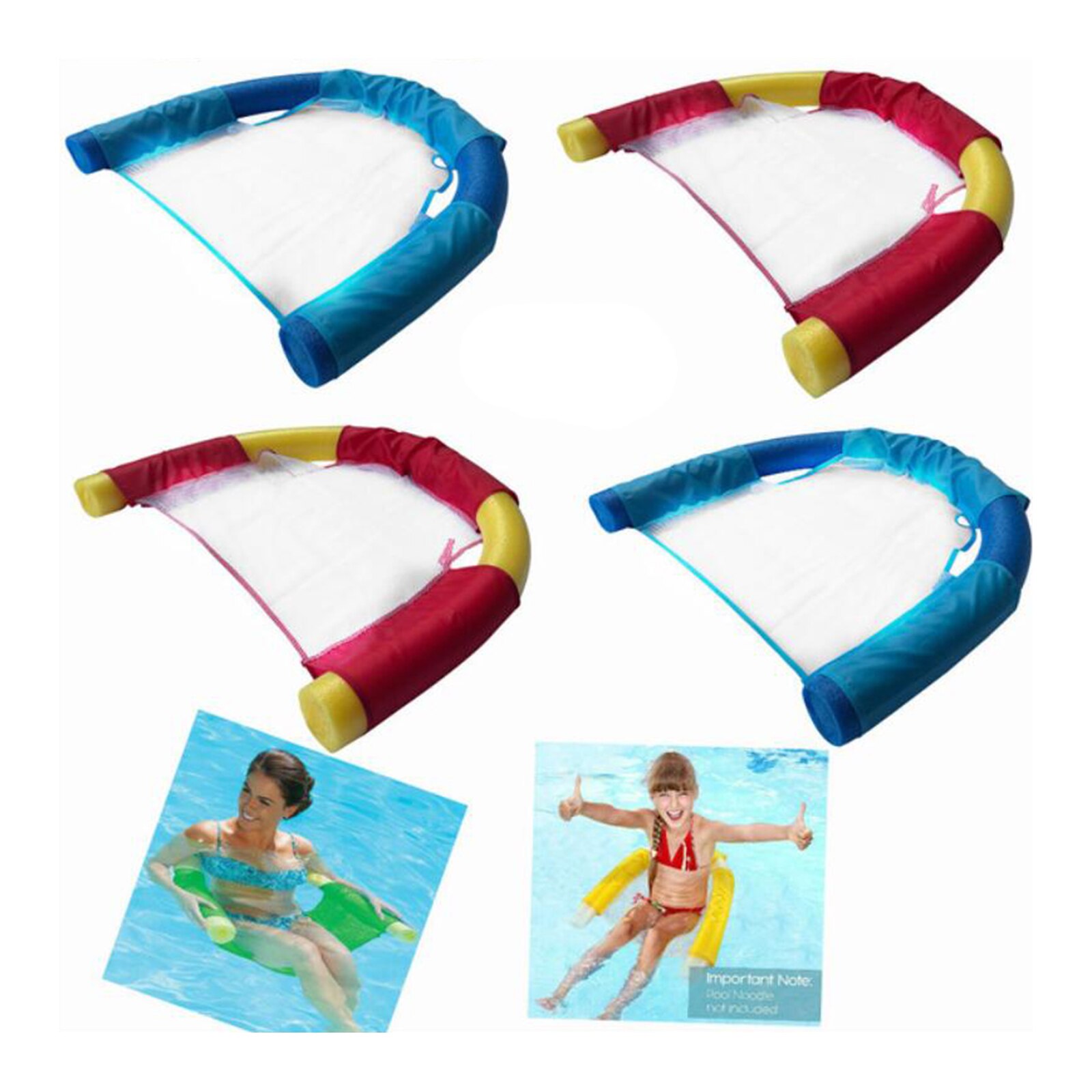 Inflatable Water Mattress Swimming Pool Floating Seats PVC Summer Beach Water Bed Water Hammock Water Sport Toys Accessories