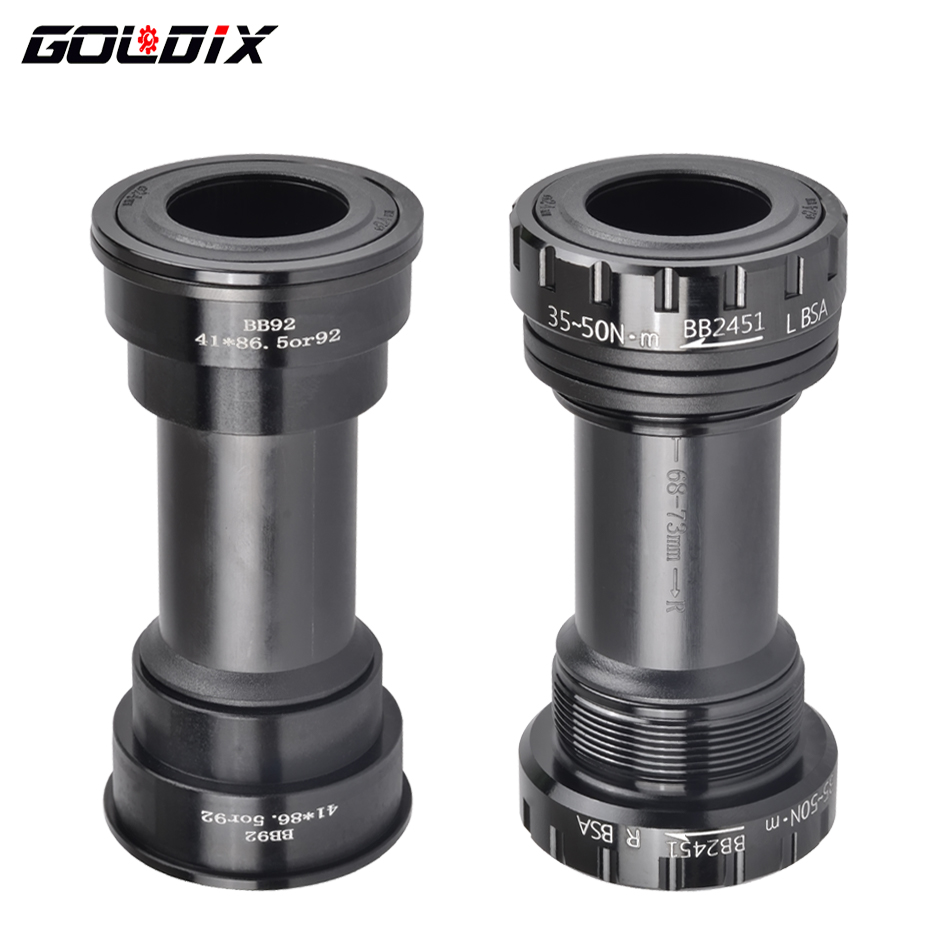 GOLDIX BB68 / BB92 tretlager fahrrad Adapter Kurbel 1.37/24mm für MTB Rennrad DRÜCKEN tretlager