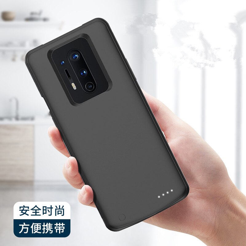 6800Mah Batterij Case Battery Charger Opladen Vermogen Case Voor Oneplus 8 8pro Power Bank Voor 8 8pro