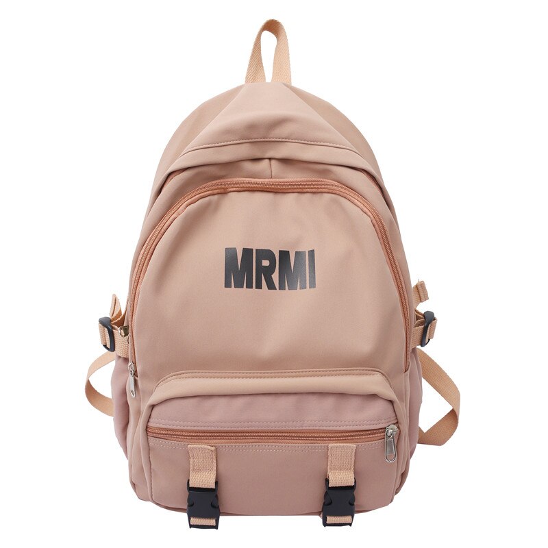 Nylon Rugzak Vrouwen Waterdichte Rugzakken Voor Tieners Meisje Grote Capaciteit Schooltas Preppy Stijl Rugzak Mochila: pink