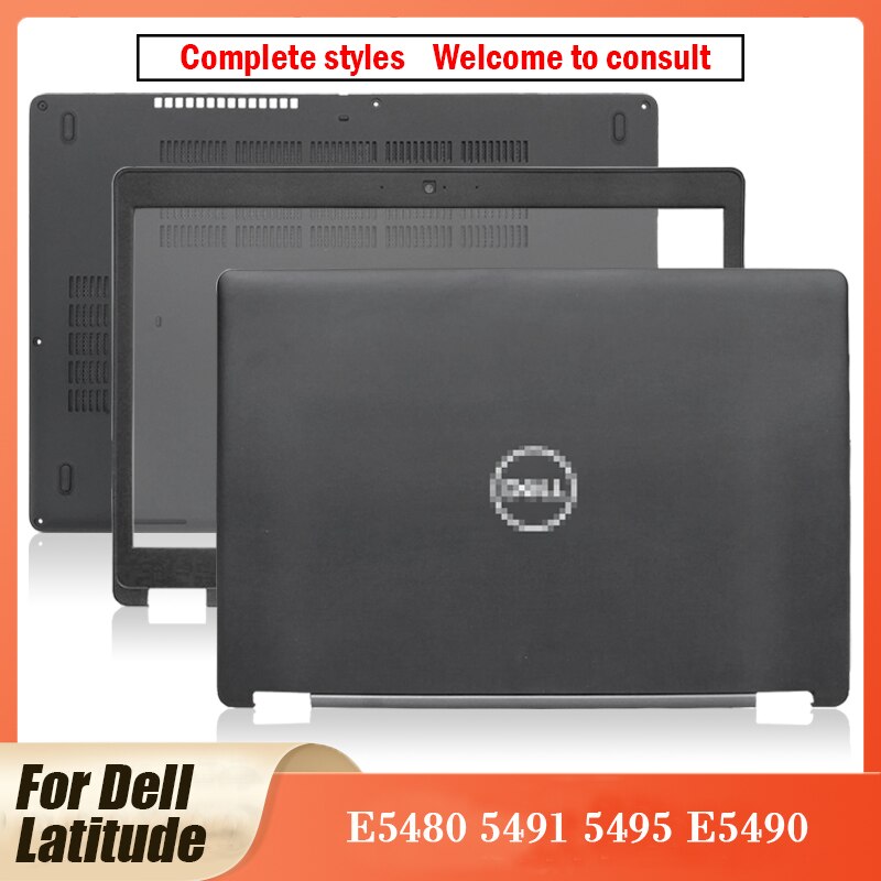 For Dell Latitude E5480 5491 5495 E5490 Laptop Case Shell LCD Back Cover/Front Bezel/Bottom Case E5480 5491 5495 E5490