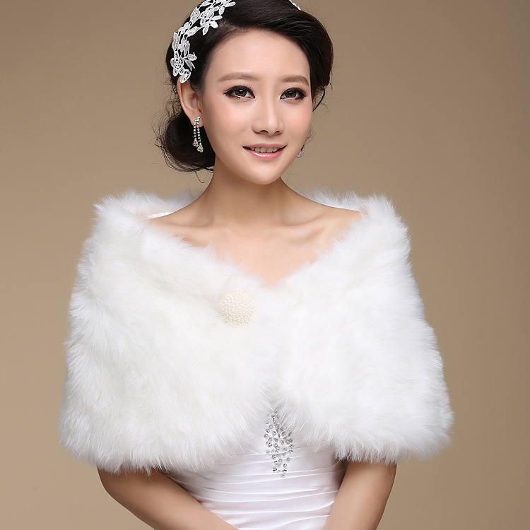 Cape blanche étole Wrap mariage mariée femmes châle enveloppes vestes grande taille mariage Wrap mariage Cape manteau offres spéciales