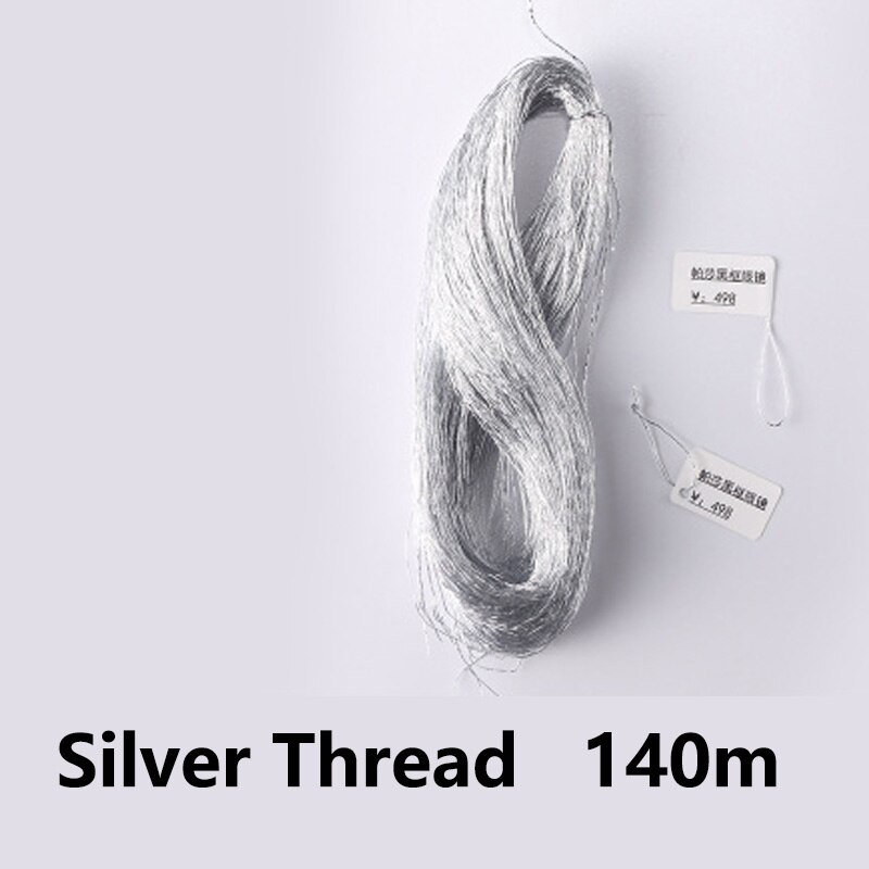 D11Printer Label Jewellery Bracelet Waterproof Anti-Oil Tear-Resistant Price Label Pure Color Scratch-Resistant Label Paper Roll: Silver Silk Thread