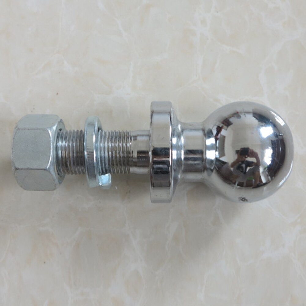 50mm Trailer Parts Hitch Pin Mini Durable High Strength Replacement Lawn Mower Rear Bumper Connector Tow Ball Universal Coupling