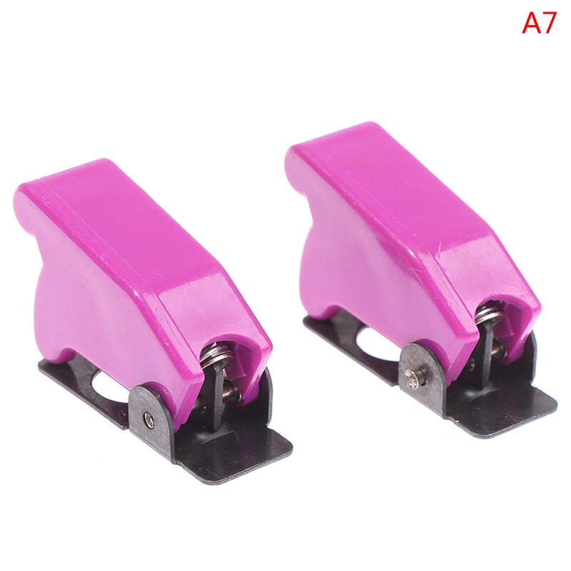 2 pièces Auto Voiture Bateau Camion Led Illuminée Interrupteur À Bascule Avec Sécurité Avion Secousse Couvrent la Garde: 7