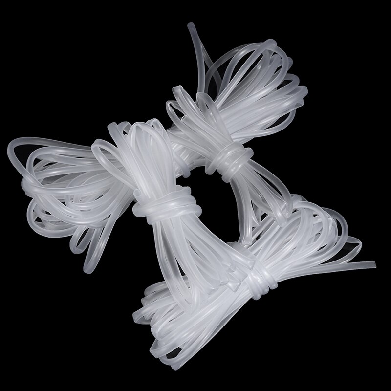 Aquarium Fish Tank Pond Pump Tube 4*6mm White Black Color Aquarium 1m/3m/5m/10m Oxygen Pump Hose Air Bubble Stone