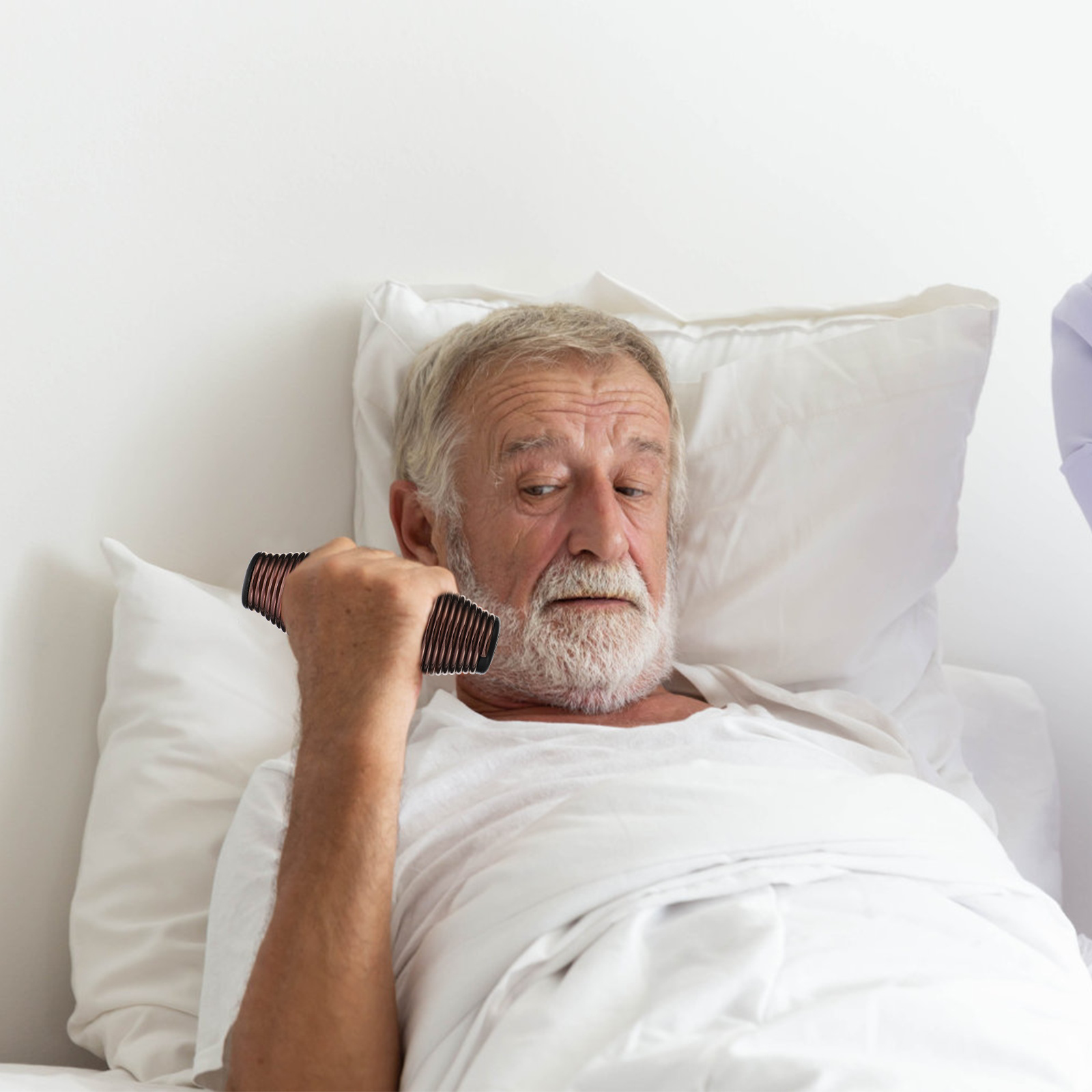 Hand Exercising Grip Balls Metal Spring Gripper Finger Strength Exercise