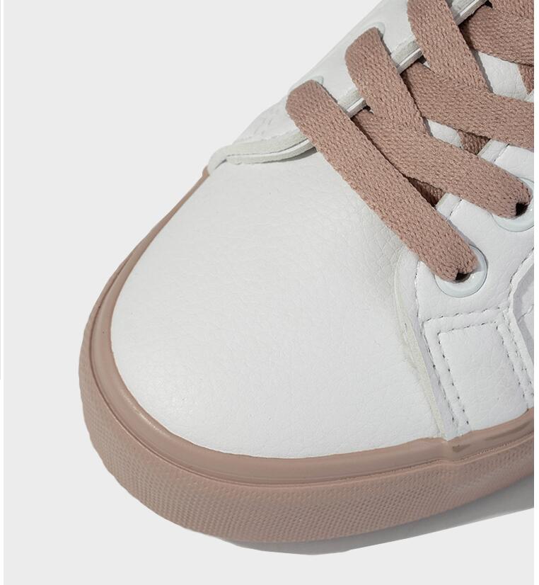 Women Spring Genuine Leather Flat Shoes 7
