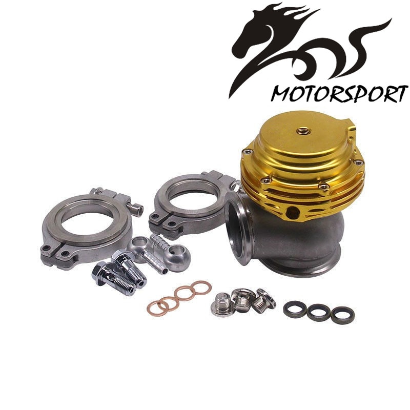 44mm Wastegate Top Stahl V-band Externe Abfall Tor Für Aufzurüsten Turbo Manifold
