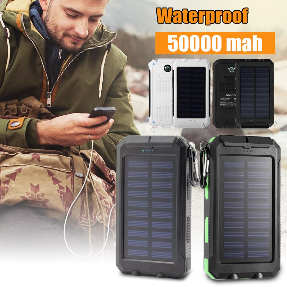 Explosionsgeschützt, super wasserdicht, wiederaufladbar -191107 20000 mah solar-mobilfunkgerät