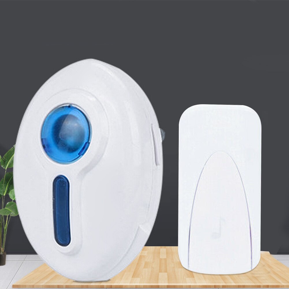 36 Chimes Receiver School Led Music ABS Long Range Digital Doorbell Home Plug In Dual Use Office Wireless Remote Easy Install