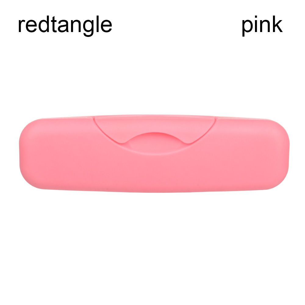 Tampons Opbergdoos Reizen Levert Oortelefoon Case Zeep Dozen Tampon Container Katoen Sliver Organisator Sieraden Houder: pink-redtangle