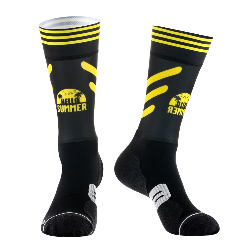 Calcetines antideslizantes de compresión para hombre, medias Aero de equipo para bicicleta de carretera, deportes al aire libre, sin costuras,: 03