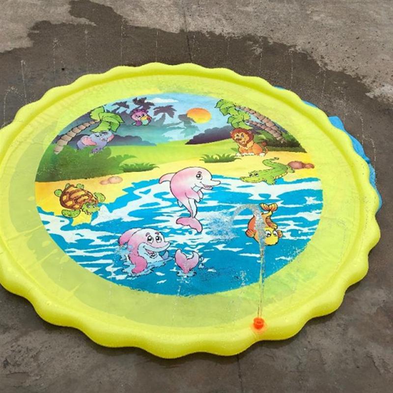 Water Spray Mat Creatieve Spray Splash Pad Water Kussen Gazon Sprinkler Mat Outdoor Playing Game Kussen Voor Meisjes Jongens