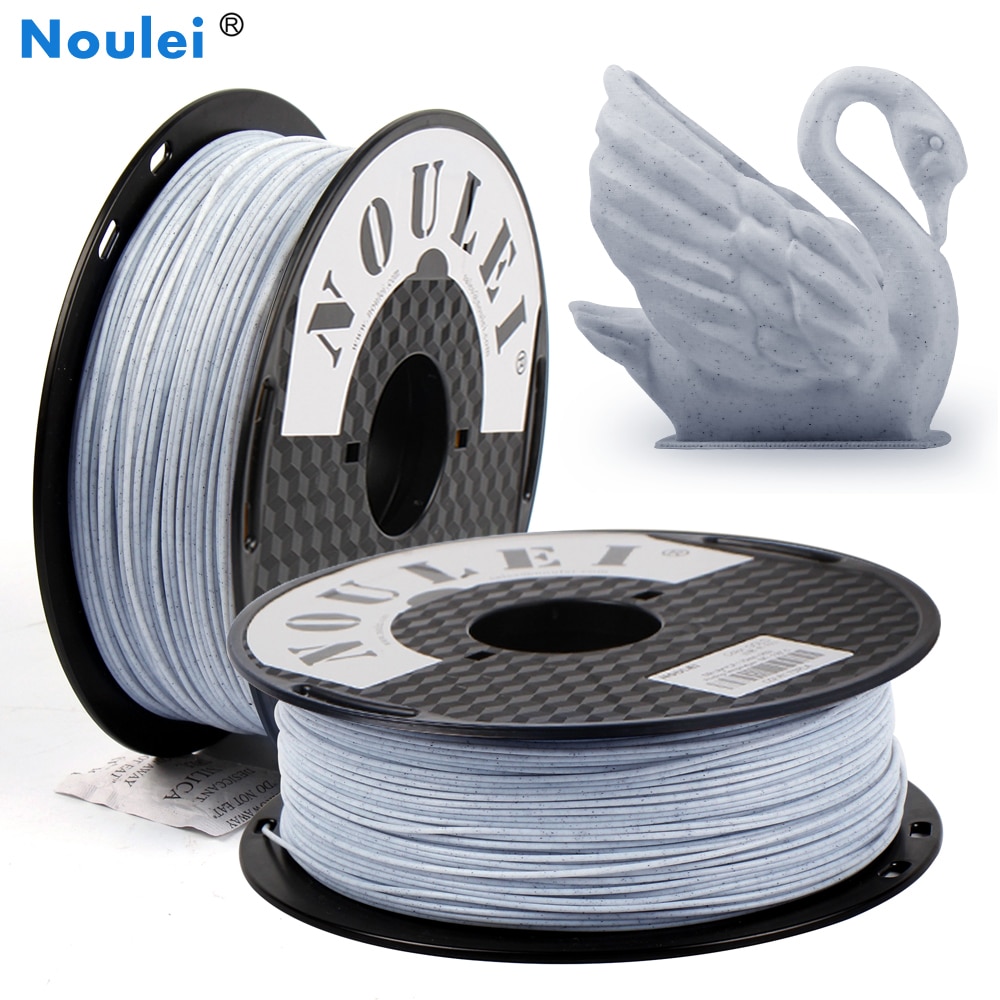 Noulei 3d Printer Gloeidraad Pla Marmer 1.75 Mm 1Kg Afdrukken Materiaal Rock Textuur Voor Printer