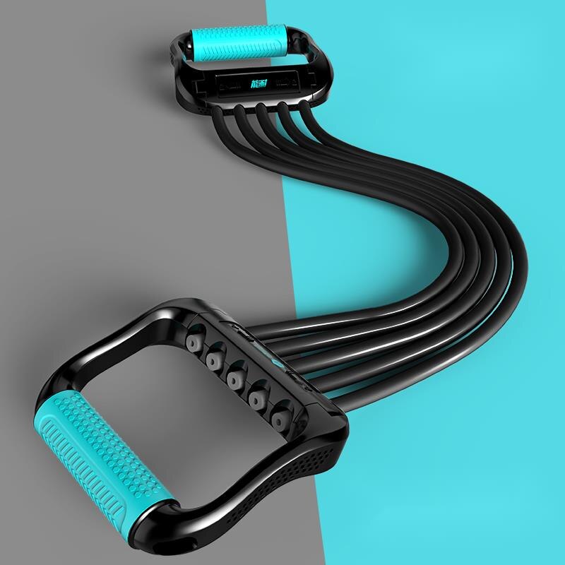 Multi-functional arm strength training device adjustable U-shaped chest muscle fitness equipment household exercise machine