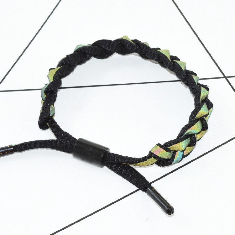 Simple Exquisite Hand Knitted Shoelace Bracelet All-matching Geometry Various Colours Little Lion Bracelet: 16