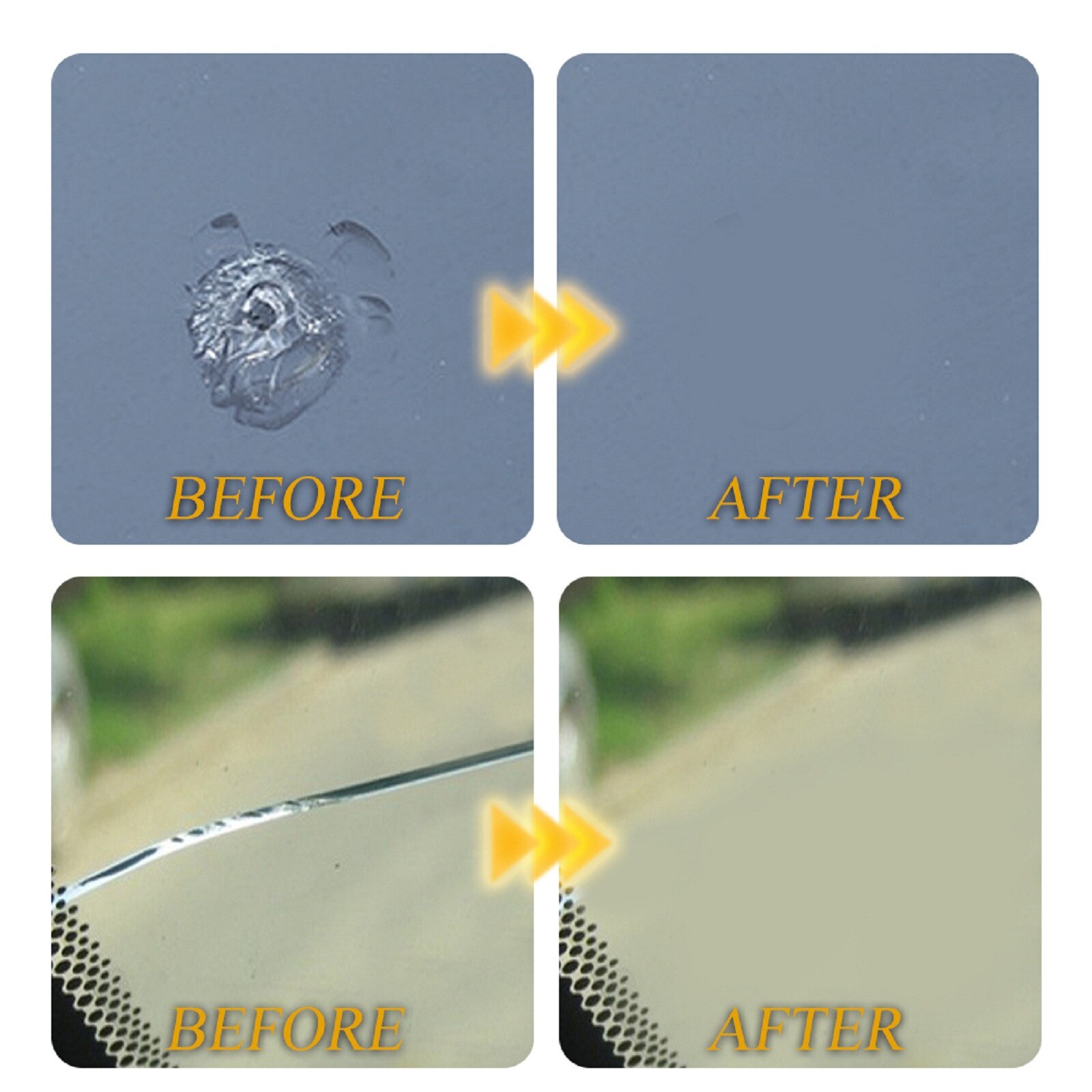 Car Windshield Repair Kit Crack Chip Scratch Remover Automotive Glass Nano Repair Fluid Windshield Repair Resin Kit Tool #50