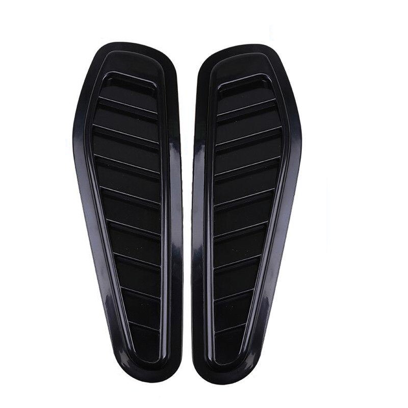 Cover Sticker 2pcs/set Car Decorative Air Flow Intake Bonnet Universal Parts Engine Useful