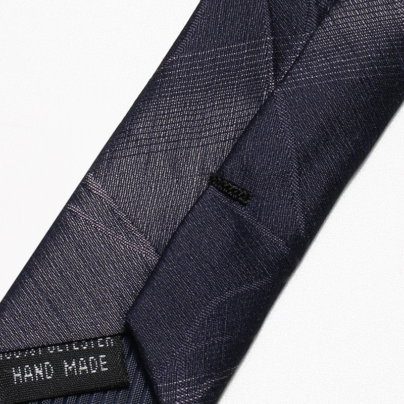 Dark Gray Gradient Pattern 8cm Ties for Men Necktie Business Formal Suit with Box