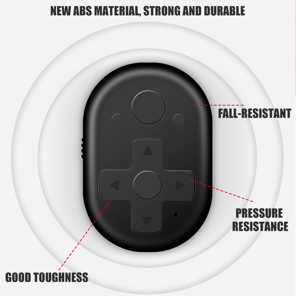 Wireless Bluetooth Remote Camera Shutter Release Button For Selfie Camera Controller Bluetooth Remote Button For iPhone Android
