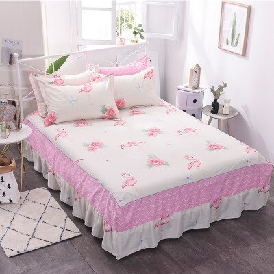 Couvre-lit de pendaison de crémaillère | Jupe couvre-lit, jupon matelas, couverture draps de lit, 1.8/1.5/1.2 mètres ,: Type 1 / 1.2m x 2.0m x 0.45m