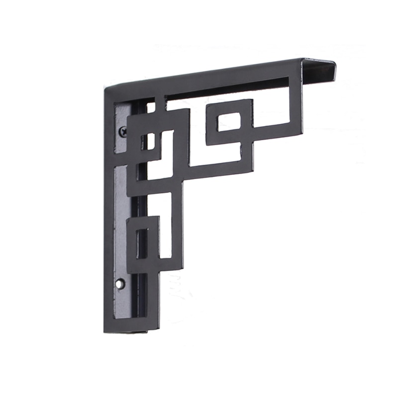 Chinese style wrought iron wall shelf shelf shelf support frame tripod load-bearing bracket jewelry rack