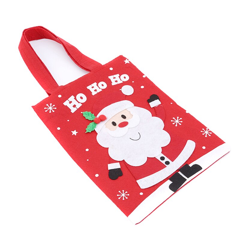 Kerstcadeau Zakken Jaar Decoratie Kerst Candy Bag Kerstman Sneeuwpoppen Bag Kinderen Opbergtas