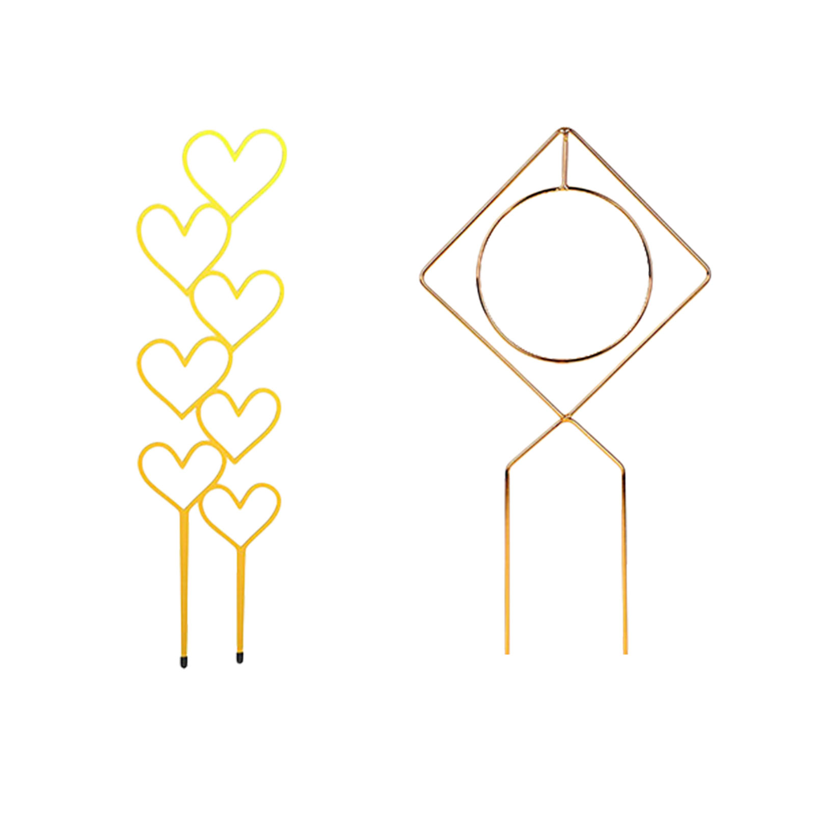 Duurzaam Planten Holding Beugel Stabiele Bloemen Metalen Houder Voor Tuin Achtertuin Patio Slijtvast Potplanten Trellis