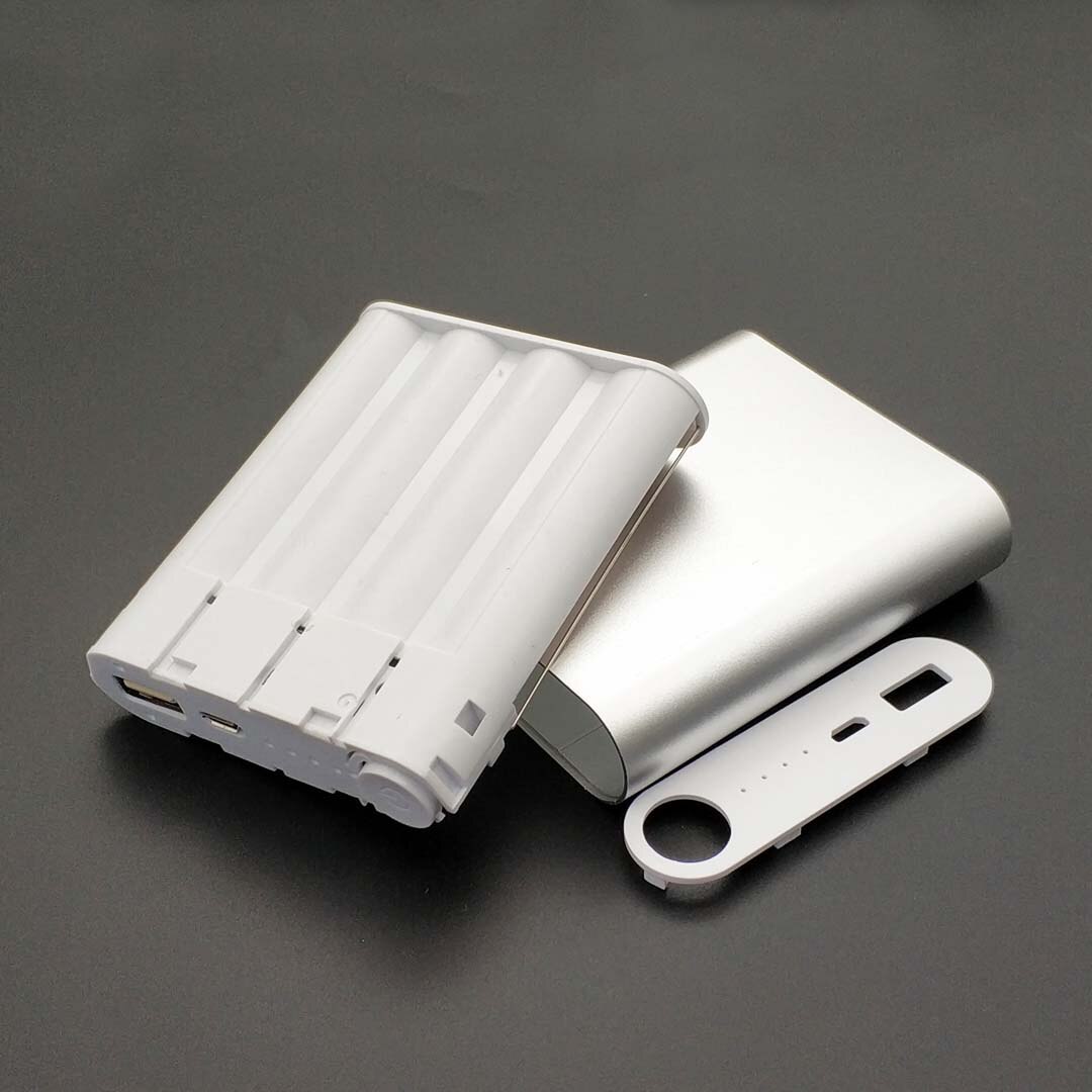 5V 2,1 A USB Power Bank Fall Kit 4X 18650 Batterie Ladegerät DIY Box Für MP3/4 Telefon