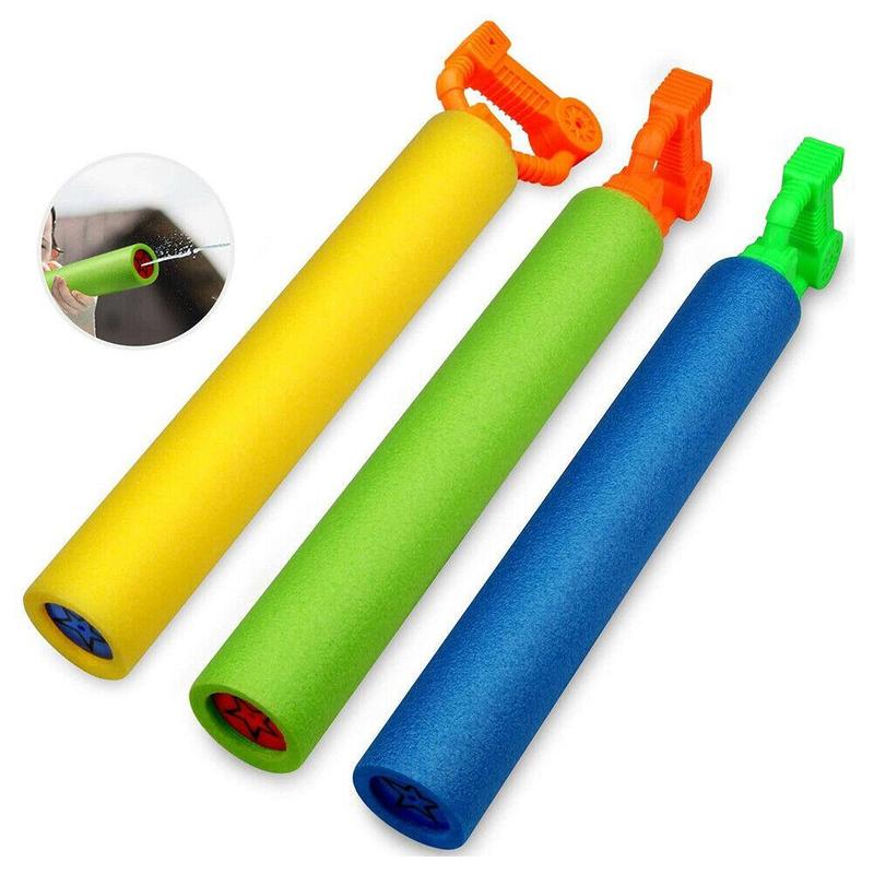 Vandpistoler legetøjssoakers udtrækbare drivende vandlegetøj vand strand strandspil sommer for børn udendørs vandpistoler børn  u6 x 0