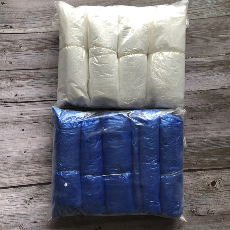 100pcs Disposable Protective Sleeves Cover Protective Waterproof Disposable Arm Sleeves Covers Plastic Oversleeves