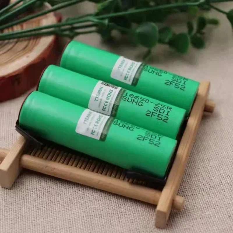 Power Super Battery. Original for 18650 2500mah Battery INR18650 25R 20A Discharge Lithium Batteries+ DIY Nickel...