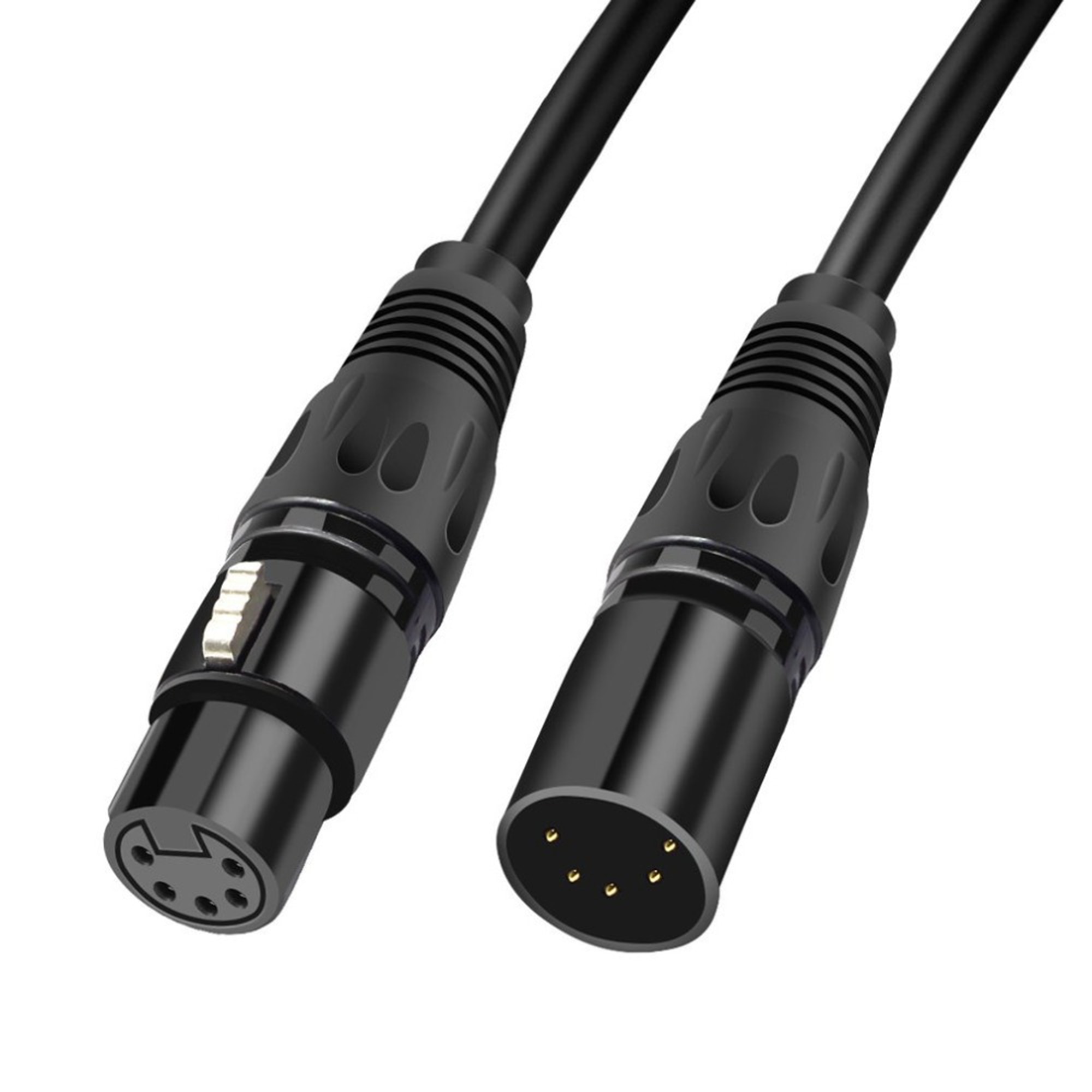 3-PIN DMX signal line (1M, 2M, 3M, 4M, 5M, 6M, 10M, 15M, 20M) LED PAR spotlight dmx cable dj equipment 100% brand disco