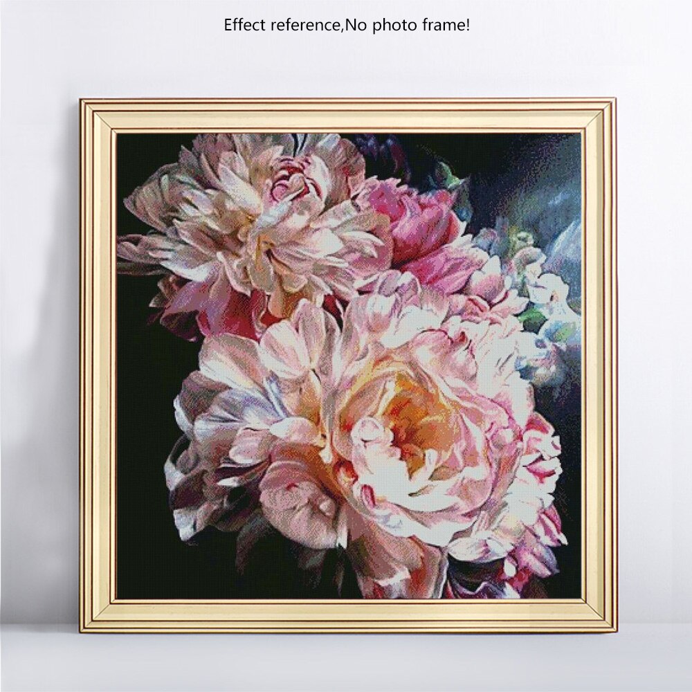 5D Diamant Malerei Schwarzer Labrador - 25x35cm DIY Set Für Erwachsene