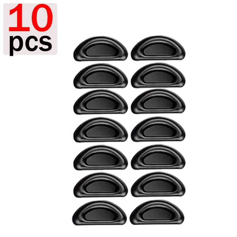10/60pcs Glasses Nose Pads Adhesive Silicone Nose Pads Non-slip Transparent Nosepads for Glasses Eyeglasses Eyewear Accessories: WHITE
