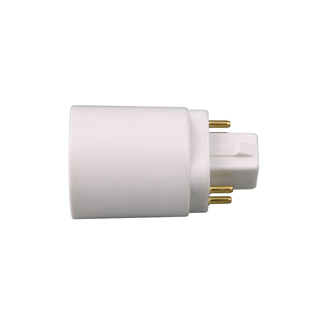 LED Light Lamp Adapter Fireproof Plastic Converter GX24Q-E27 Adapter Conversion Socket Light Bulb Adapter