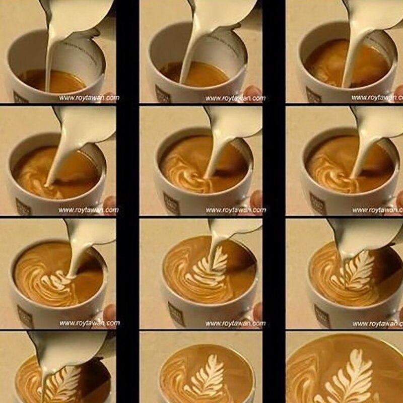 Rvs Melk Opschuimen Jug Espresso Koffie Pitcher Barista Craft Koffie Latte Melk Opschuimen Jug Pitcher Mok Cup