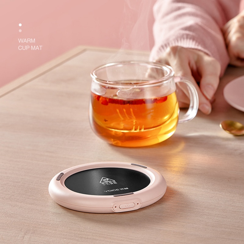 5V tasse chauffage USB Charge Smart thermostatique thé fabricants chauffage caboteur bureau chauffage pour café lait thé tasse Pad