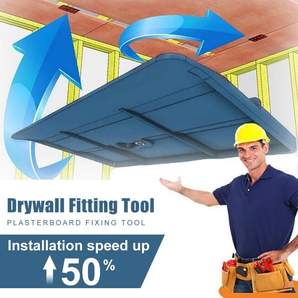 PlasterBoard Fixing Tool Ceiling Positioning Plate Installing Drywall Fitting Flexible