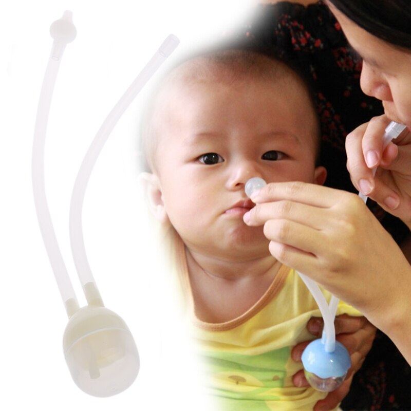 1 Juego de limpiador nasal seguro para bebé aspirador nasal con aspiración al vacío con cepillo de pinzas