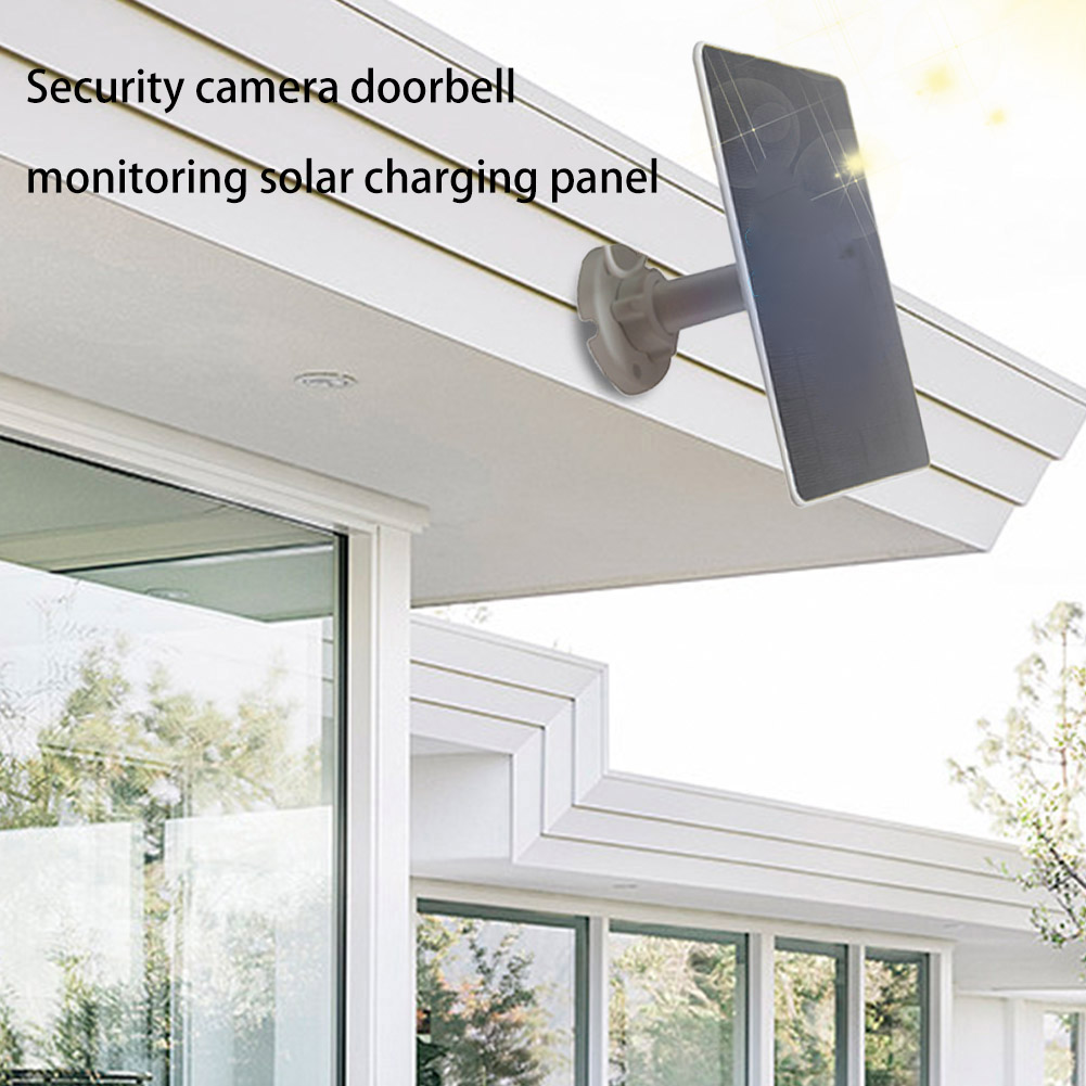 Kamera bezpieczeństwa 12W Panel słoneczny DC 5V USB Panel słoneczny 360 ° Regulowana ładowarka zewnętrzna do ogniw słonecznych do kamer