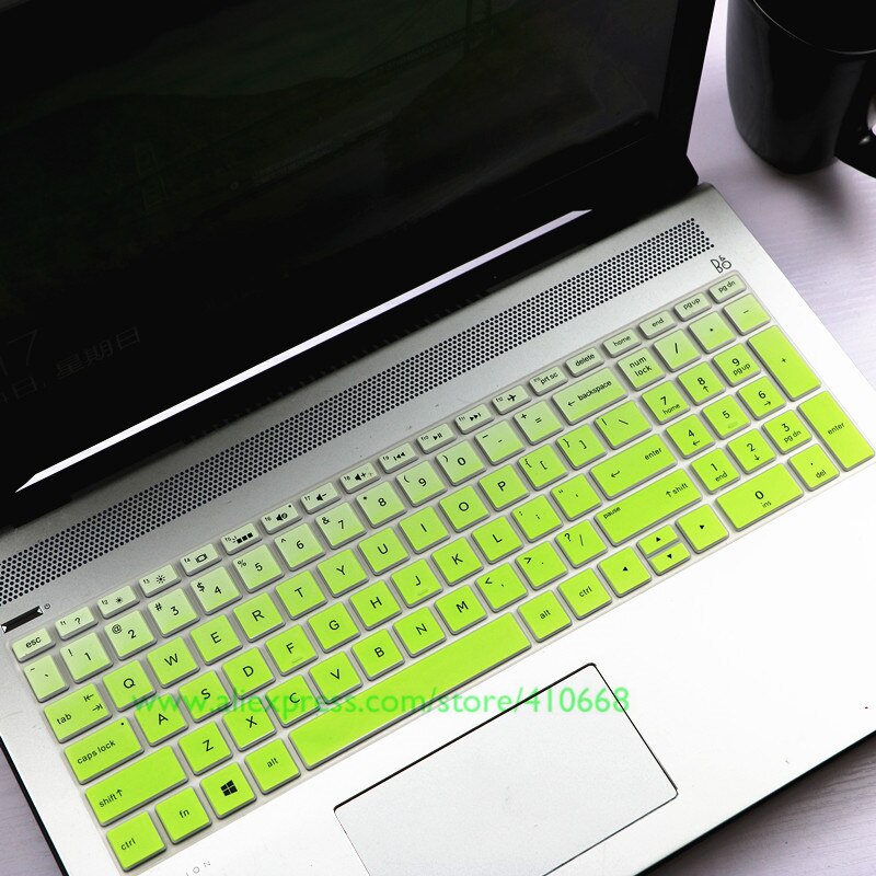 15.6 cal silikon odporny na kurz osłona na klawiaturę laptopa Protector dla HP 250 255 G6 Notebook PC