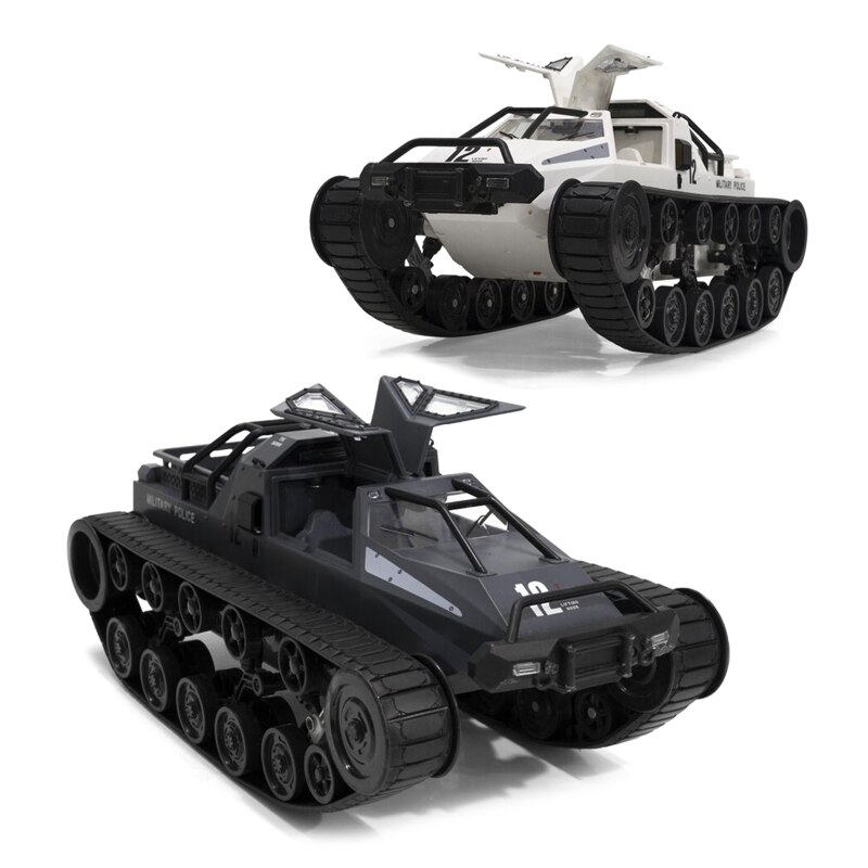1:12 Scale Tracked Vehicle High Speed Drift Tank DIY Assembly RC Tank Kit Q6PD