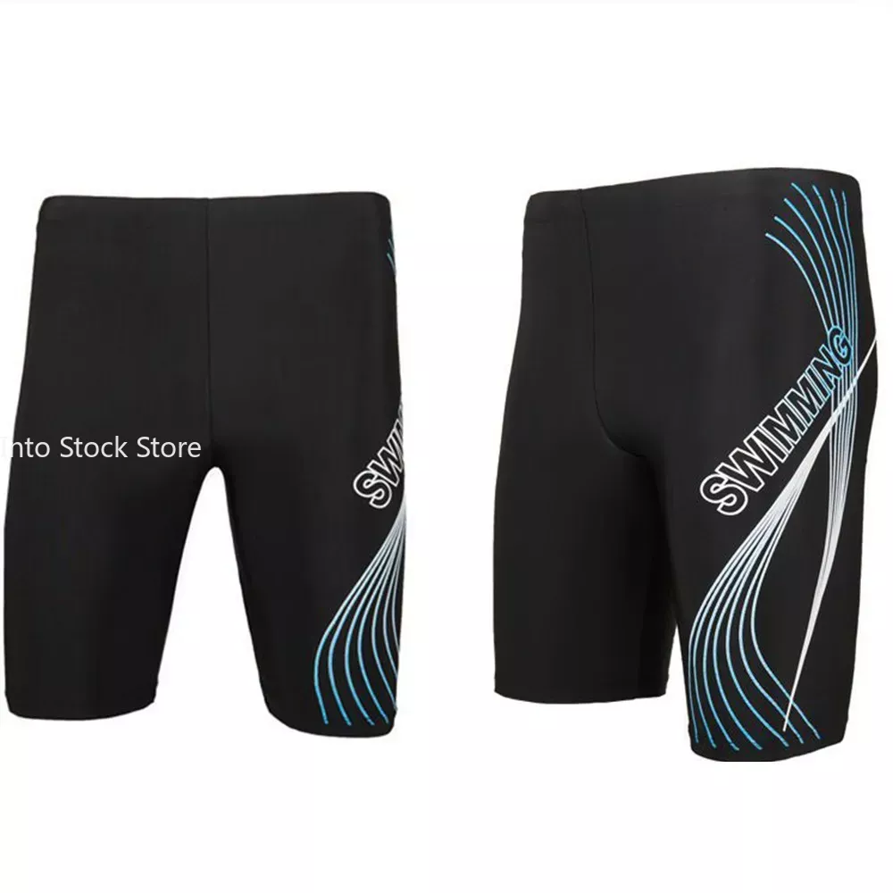 traje de baño para hombre, bañadores sexis, Boxer de secado rápido, pantalones cortos ajustados, bañadores de talla grande, natación de secado rápido