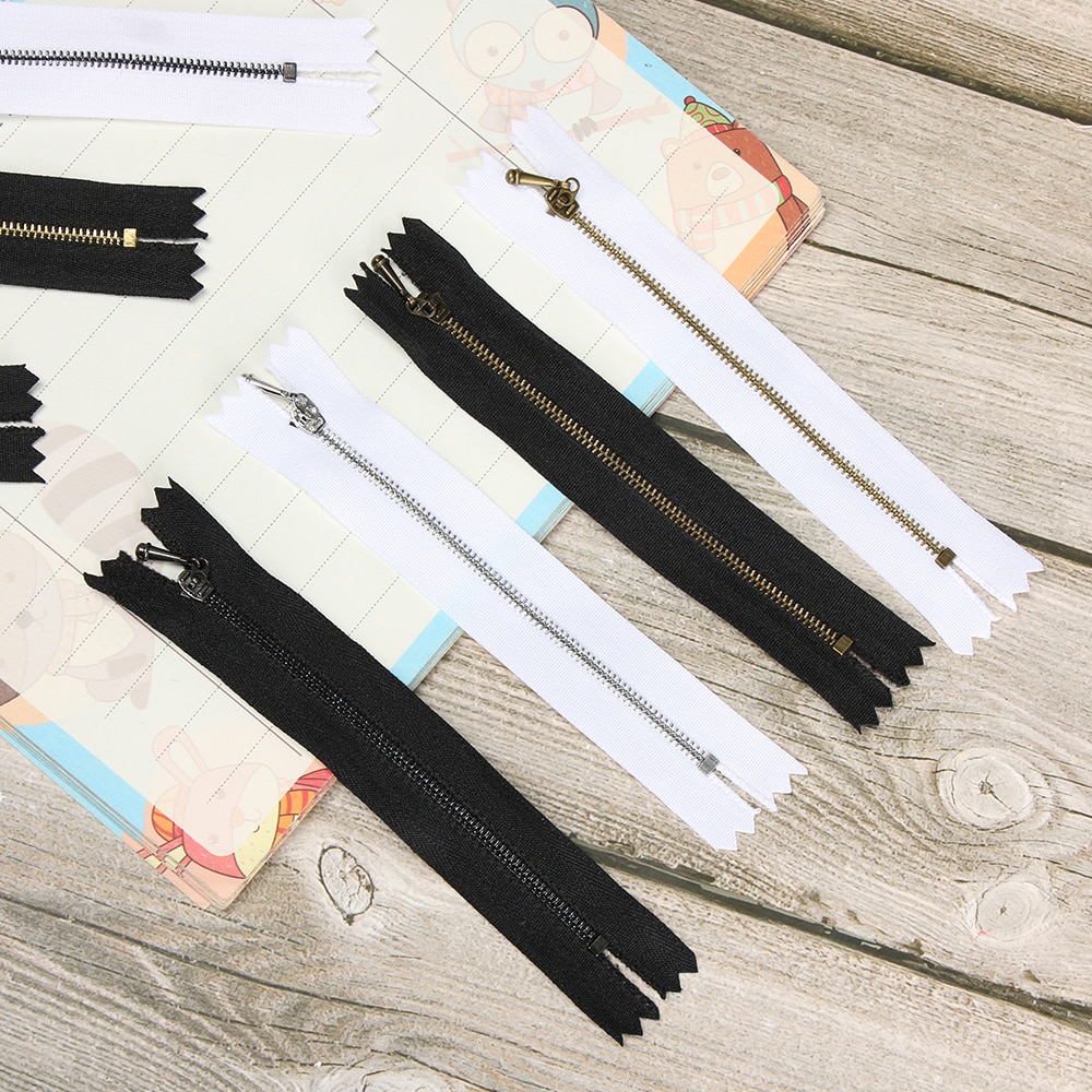 1/10 kpl minivetoketju nuken vaatteet vetoketju diy käsintehty ompelu scrapbooking vaate applikaatio tee itse askartelu nuken vaatteiden lisävaruste